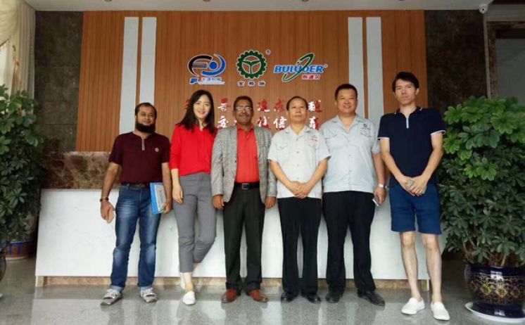 孟加拉国工商联合会董事Runu先生和Raz先生来到山东午夜三级电影网机械有限公司考察访问